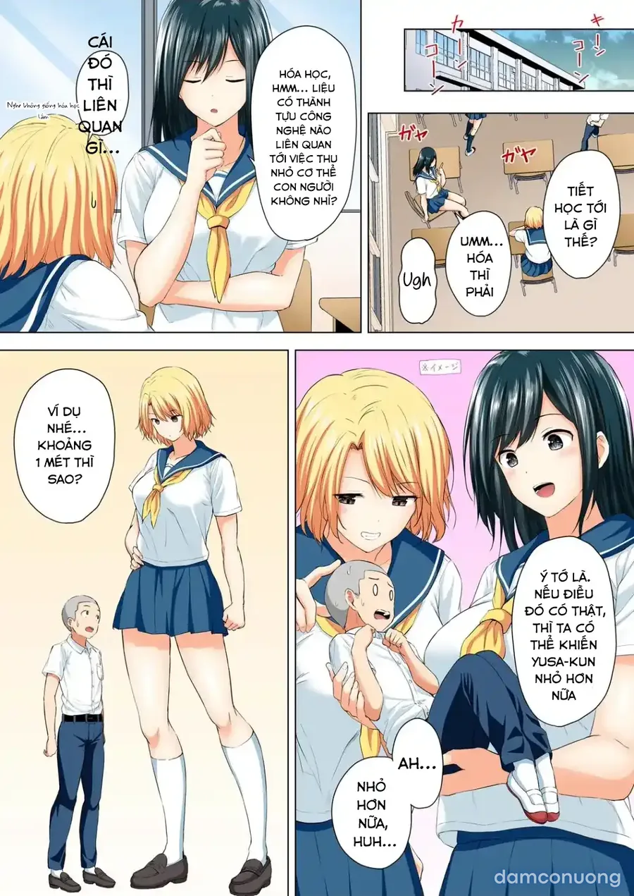 [Hachimitsu] Shinchousa 40cm, Kyou mo Omocha ni Saretemasu ~ Dekkai JK no Iinari SEX 1-2 | With a Height Difference of 40cm, I'm Being Toyed with Again Today ~ Sex Yes-Man of Huge High Shool Girls 