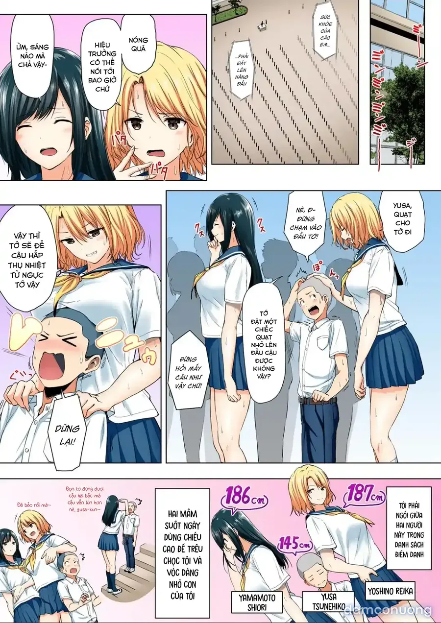 [Hachimitsu] Shinchousa 40cm, Kyou mo Omocha ni Saretemasu ~ Dekkai JK no Iinari SEX 1-2 | With a Height Difference of 40cm, I'm Being Toyed with Again Today ~ Sex Yes-Man of Huge High Shool Girls 