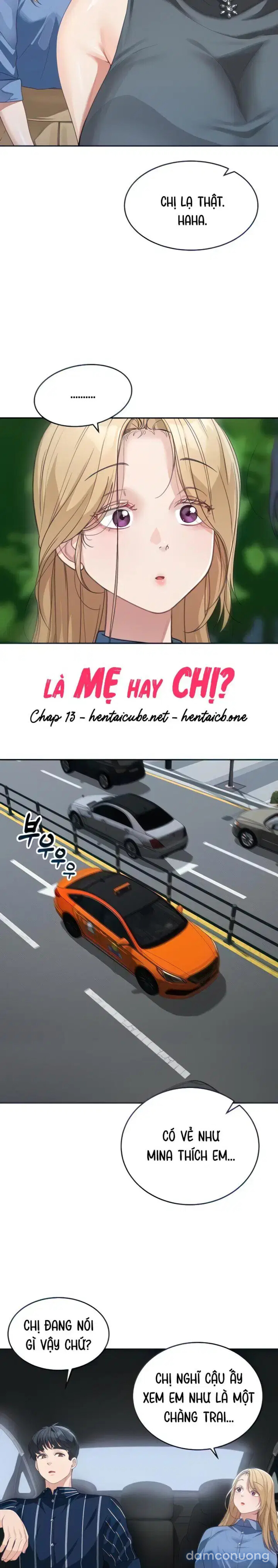 Là chị hay mẹ? 
