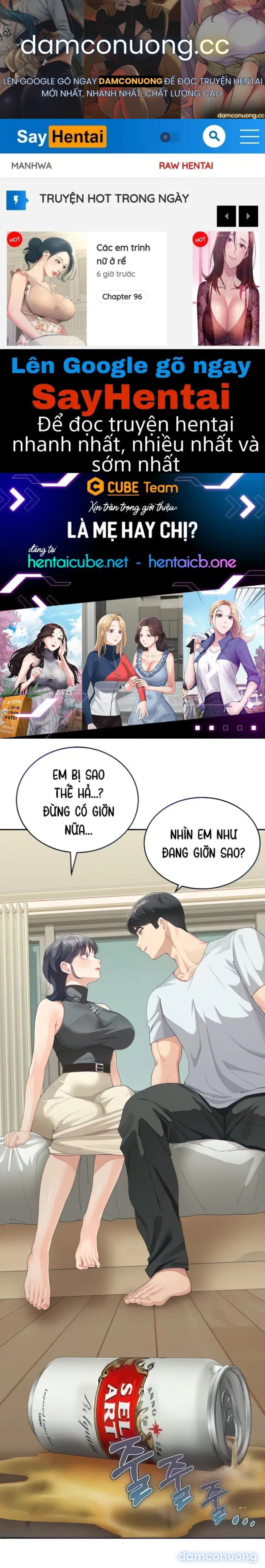 Là chị hay mẹ? 