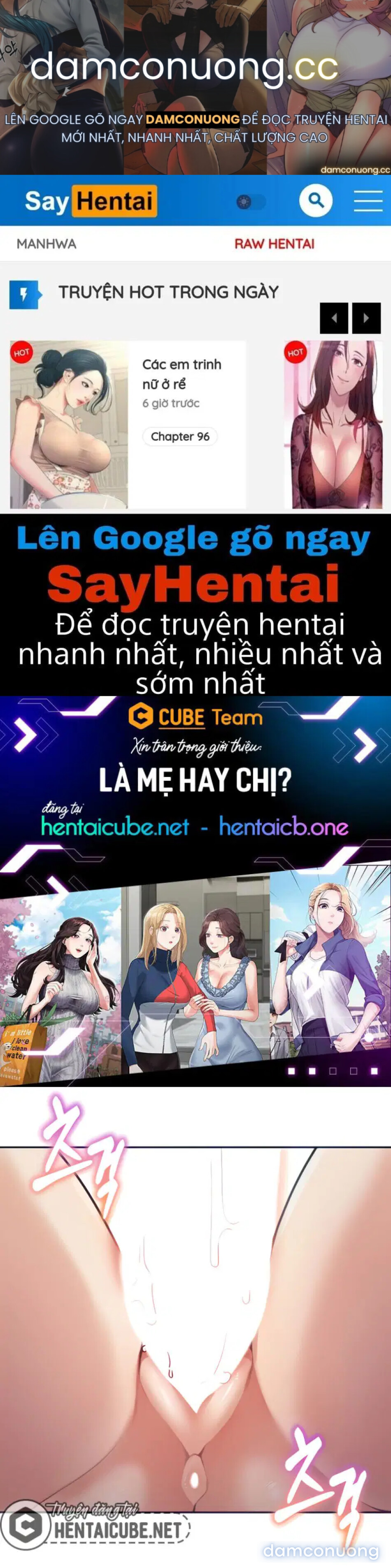 Là chị hay mẹ? 