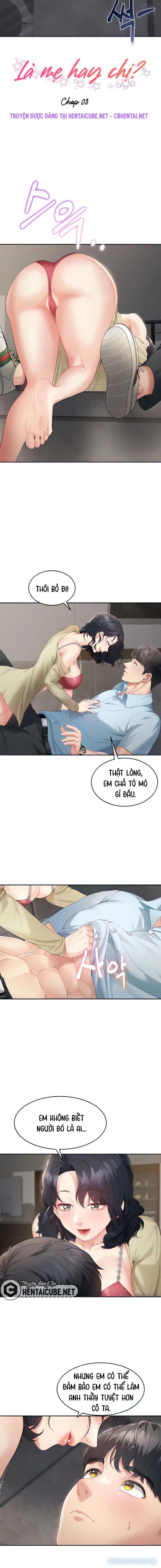 Là chị hay mẹ? 