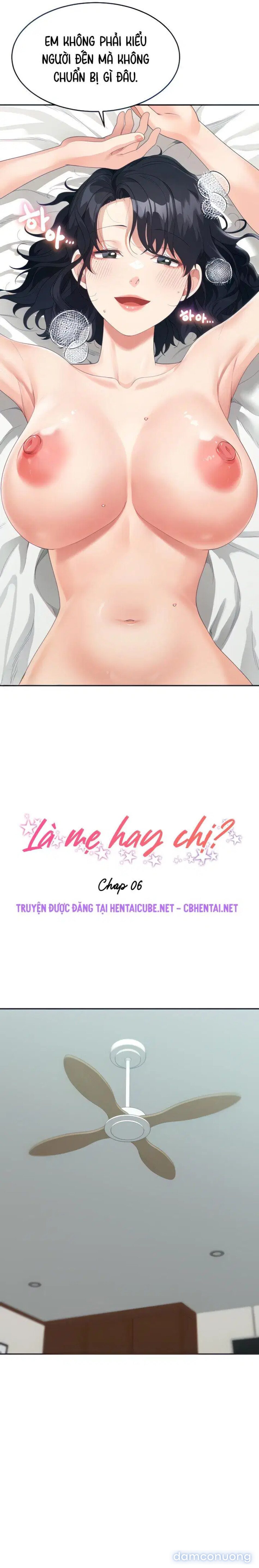 Là chị hay mẹ? 