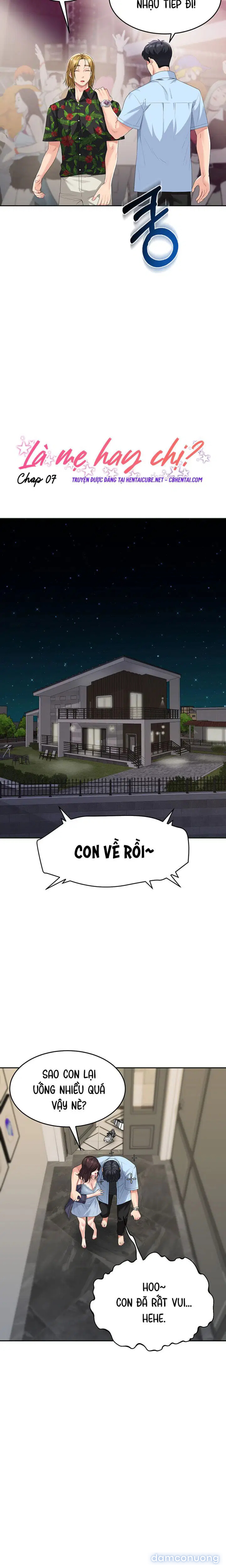 Là chị hay mẹ? 