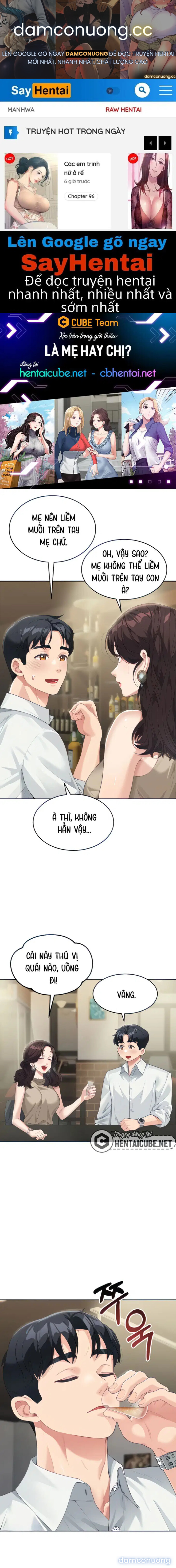 Là chị hay mẹ? 