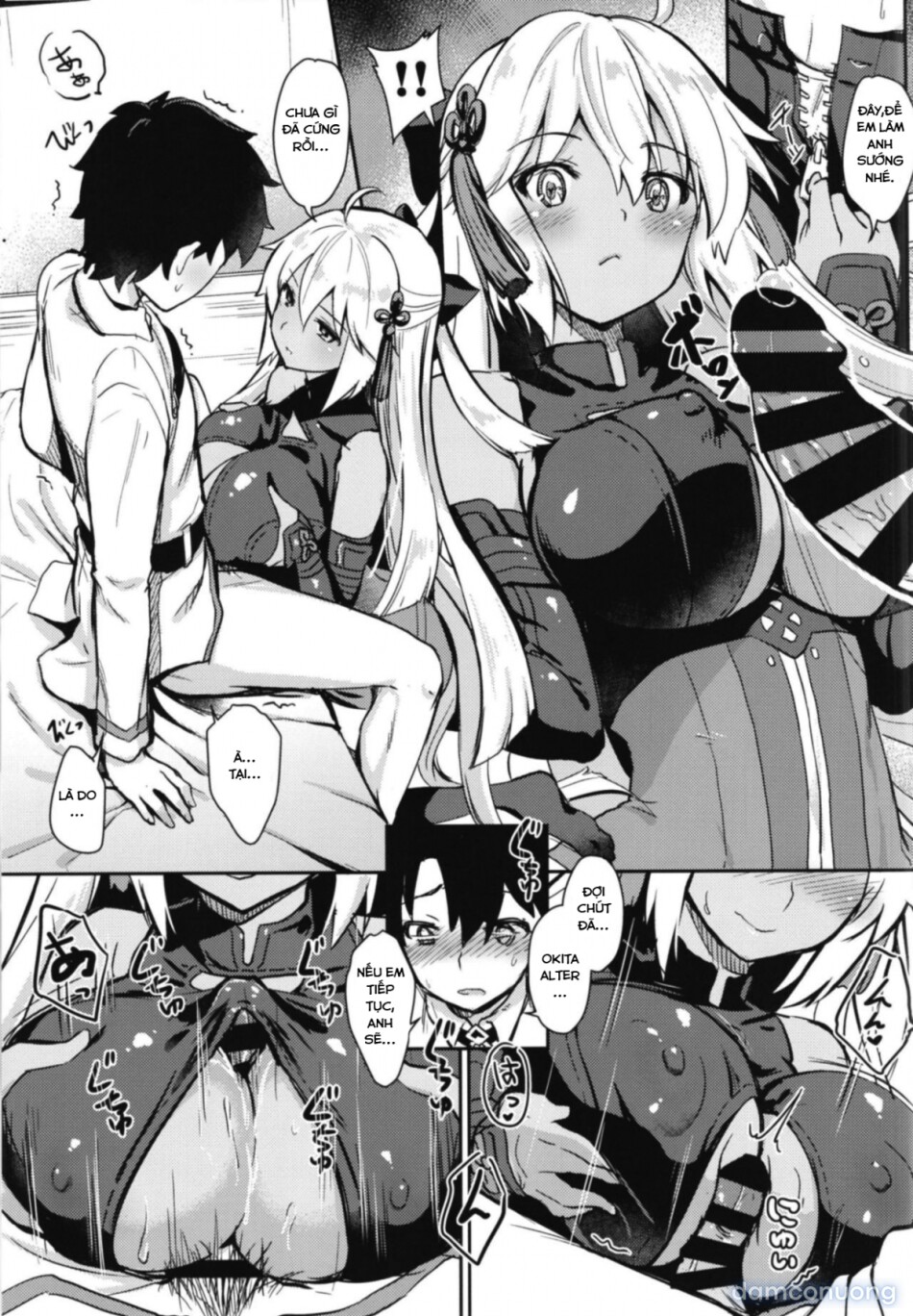 Cuộc sống của Okita alter và Gudao 