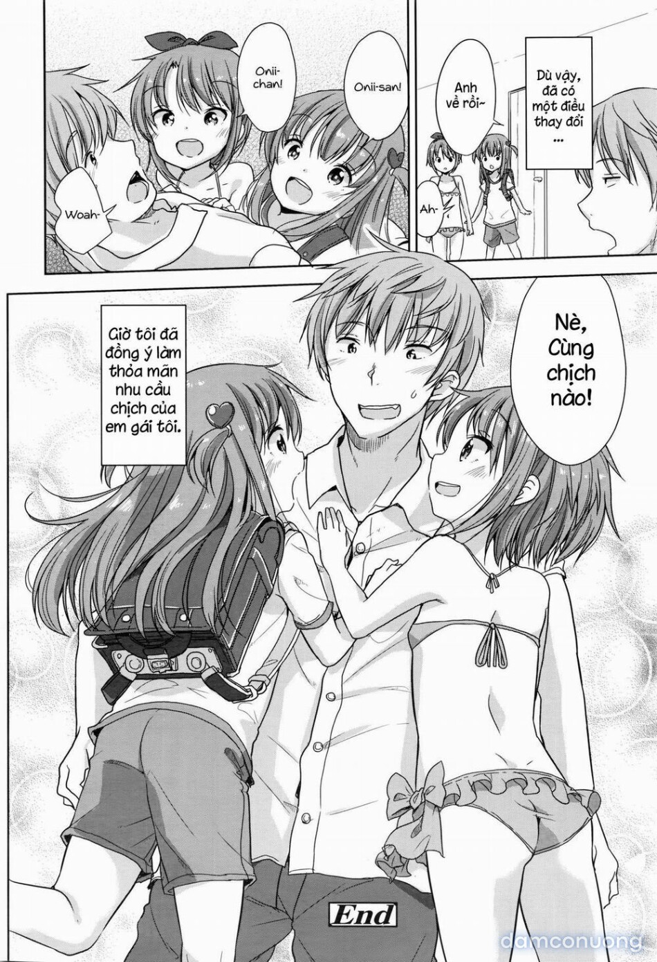 Onii-chan, cùng chịch nào! [Onii-chan ecchi Shiyou, Onii-chan, let's fuck] 