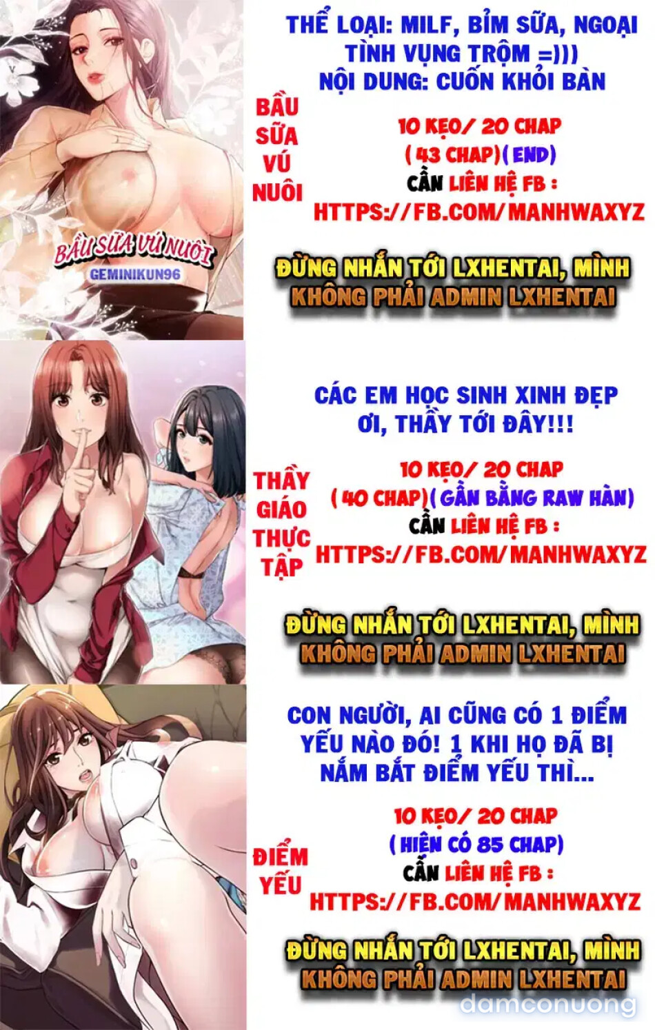 Vú nuôi của tôi 