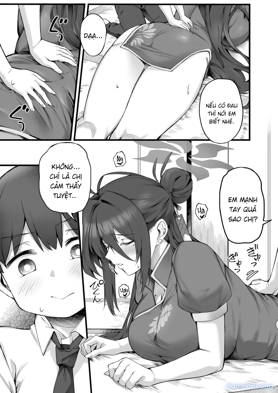 Mát xa cùng chị Reijo 