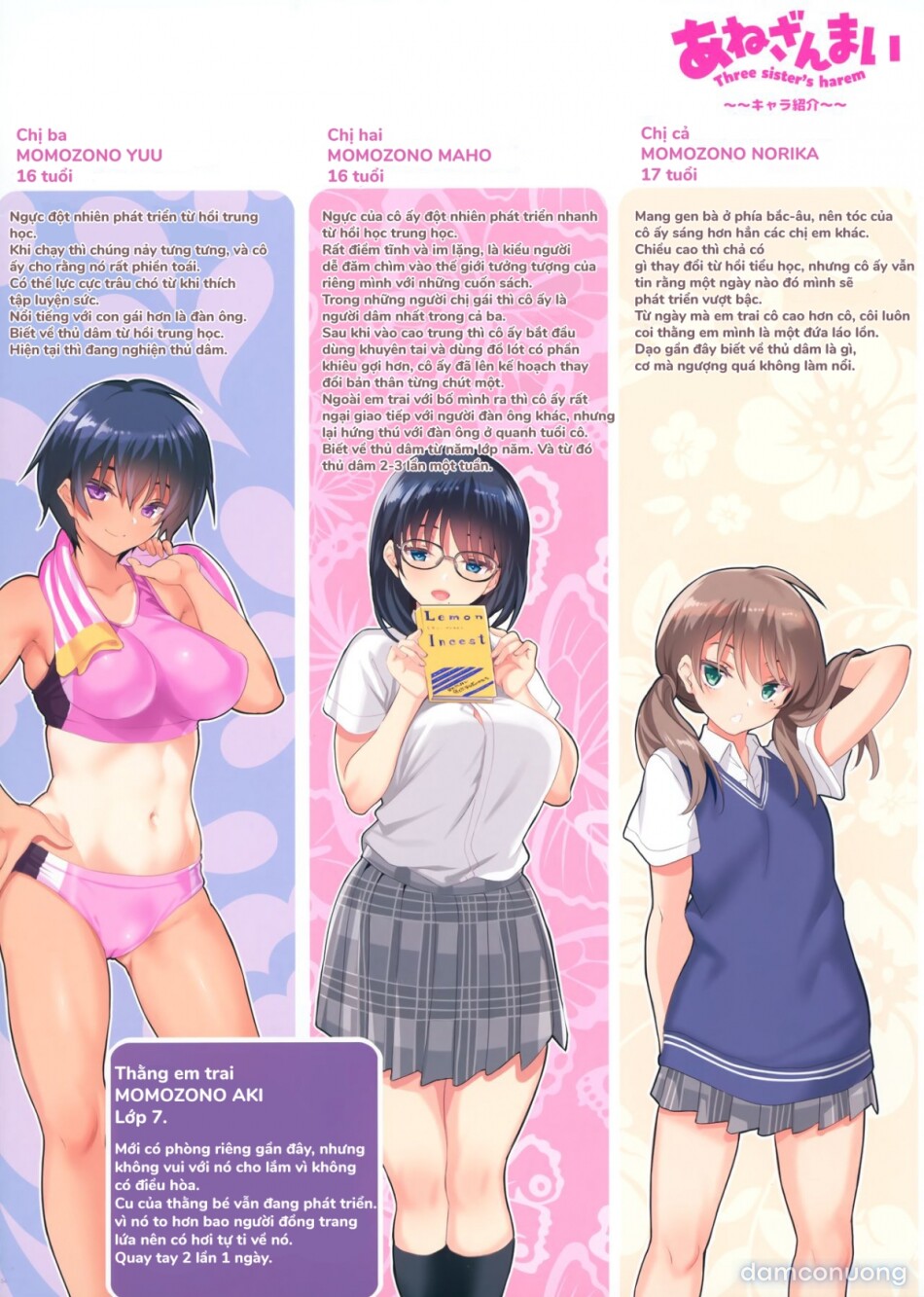 Three Sister's Harem 