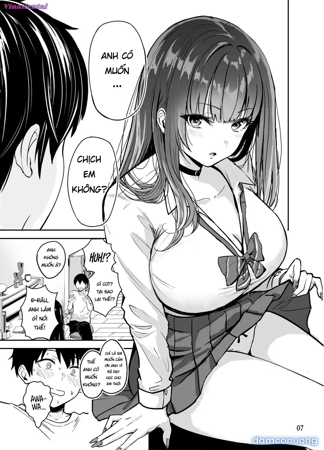 Quan hệ chịch trần xuất trong cùng các cô nàng Gyaru. 