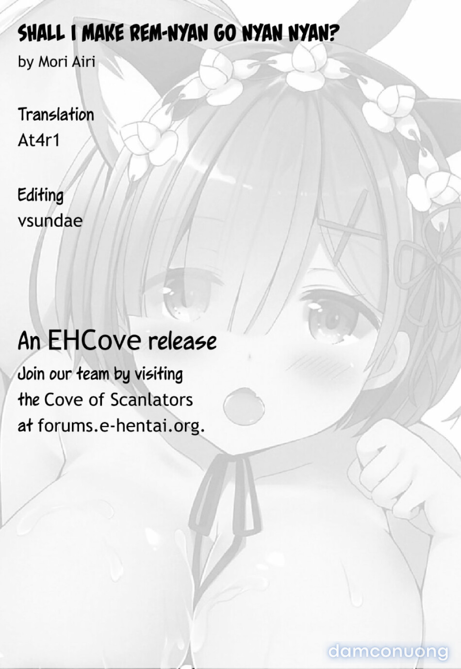 Em Là Chú Mèo Dâm Đãng Của Anh ! (Re: Zero Kara Hajimeru Isekai Seikatsu) 