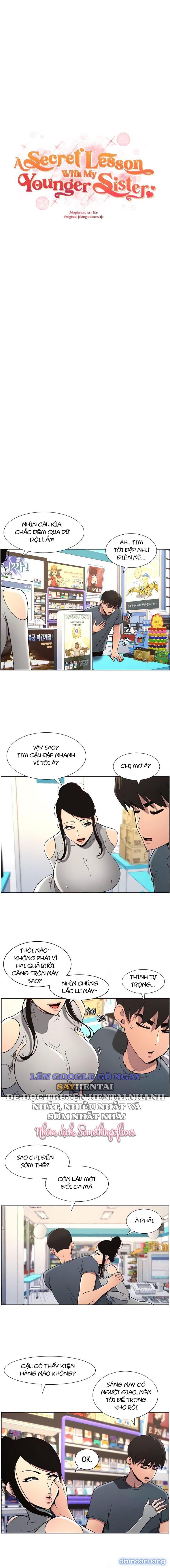 Buổi Học Làm Tình Với Em Gái 