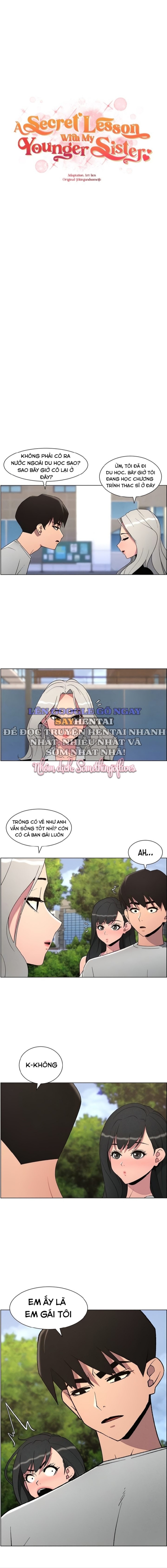 Buổi Học Làm Tình Với Em Gái 