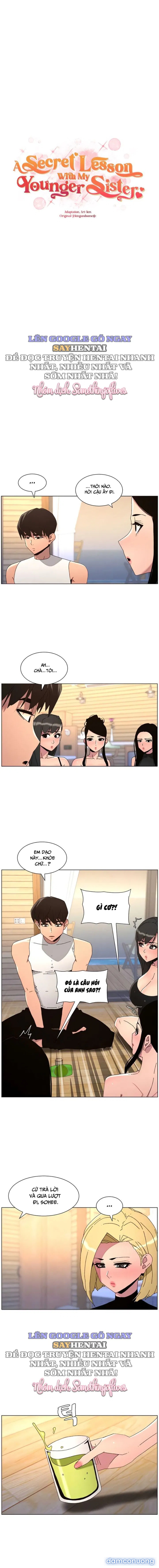 Buổi Học Làm Tình Với Em Gái 
