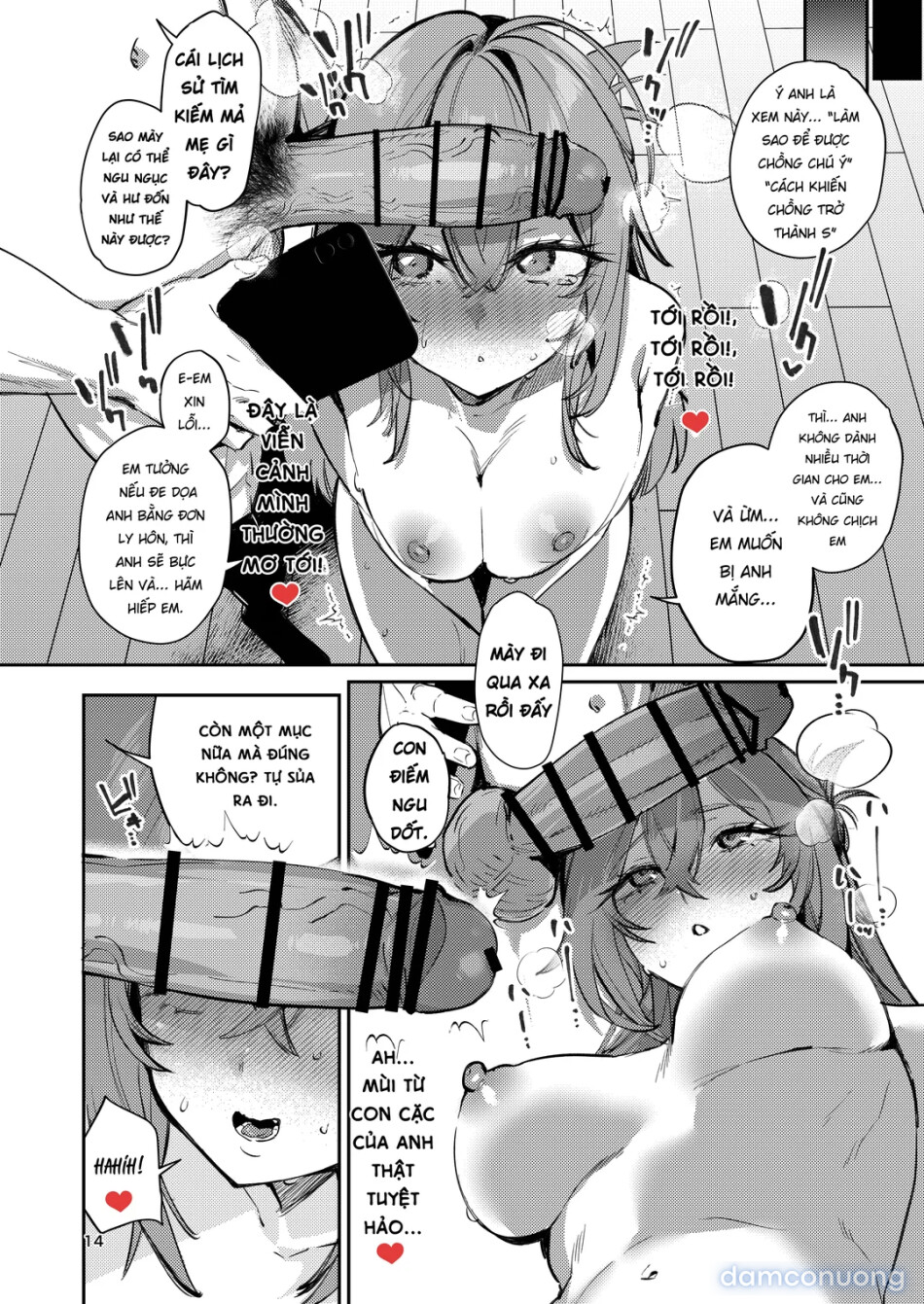 Dumb wife, re-education 