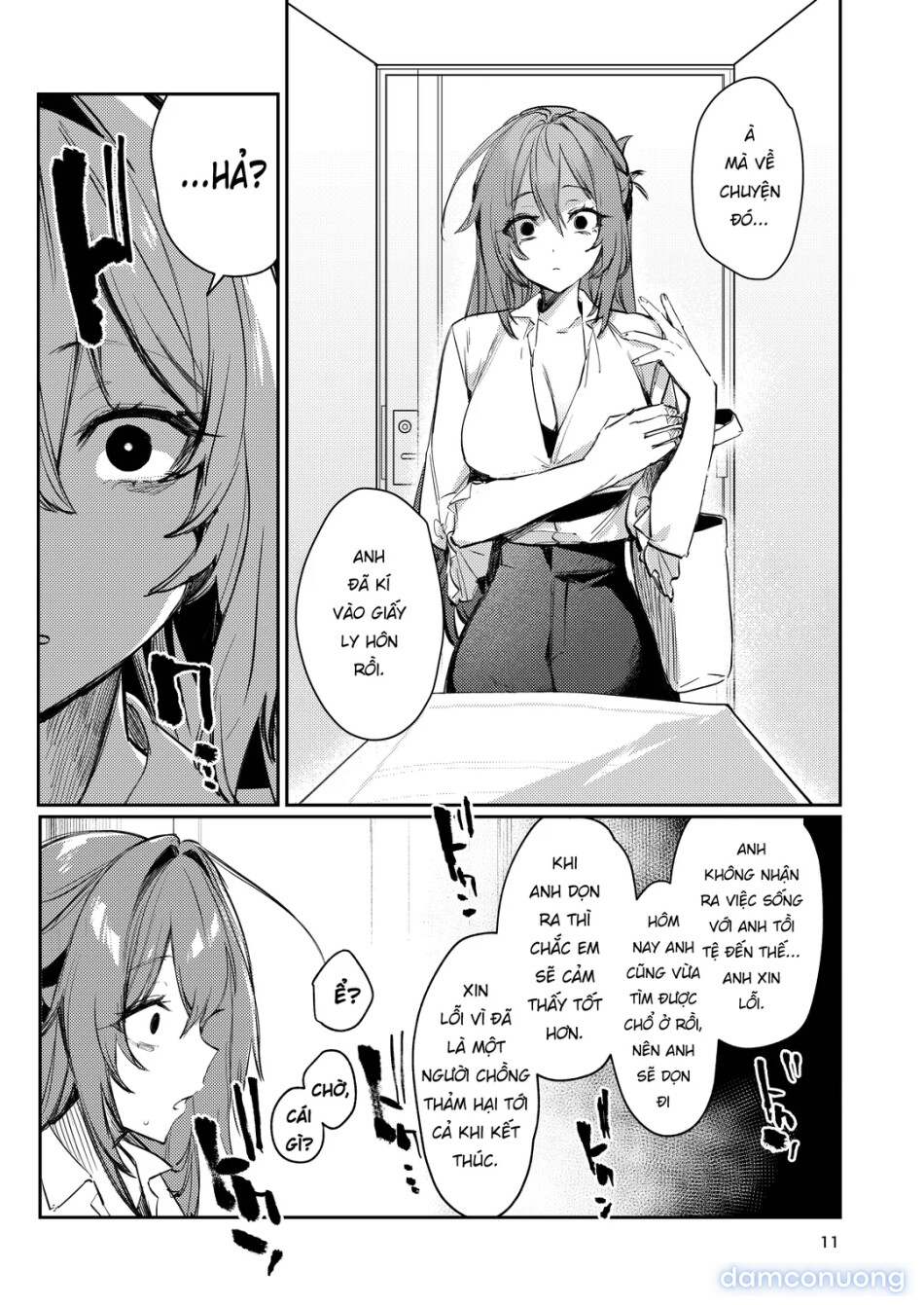 Dumb wife, re-education 