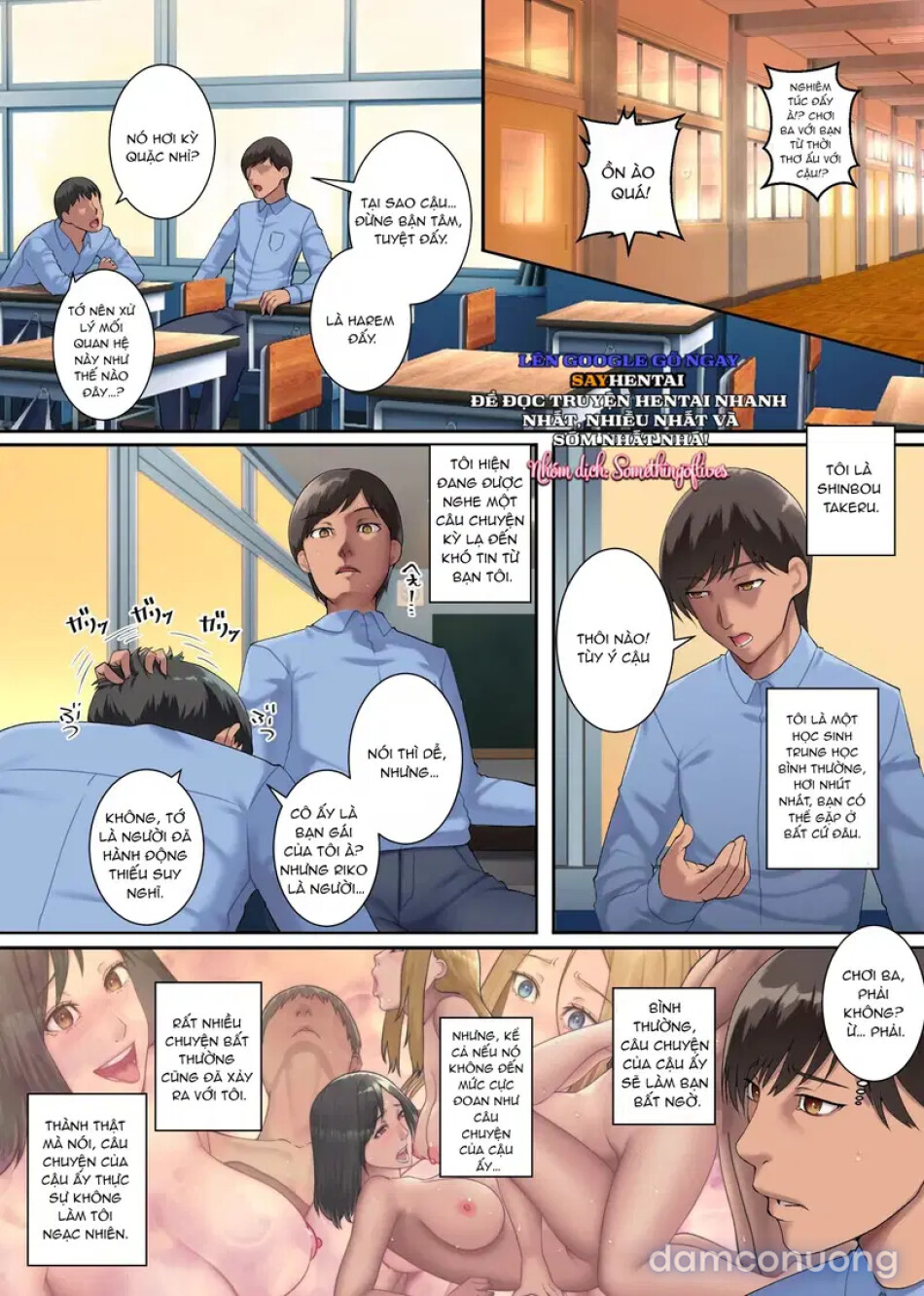 Hậu cung dính đầy sữa mẹ và chị gái ~ Đắm chìm trong sữa mẹ kế và chị kế mỗi ngày 