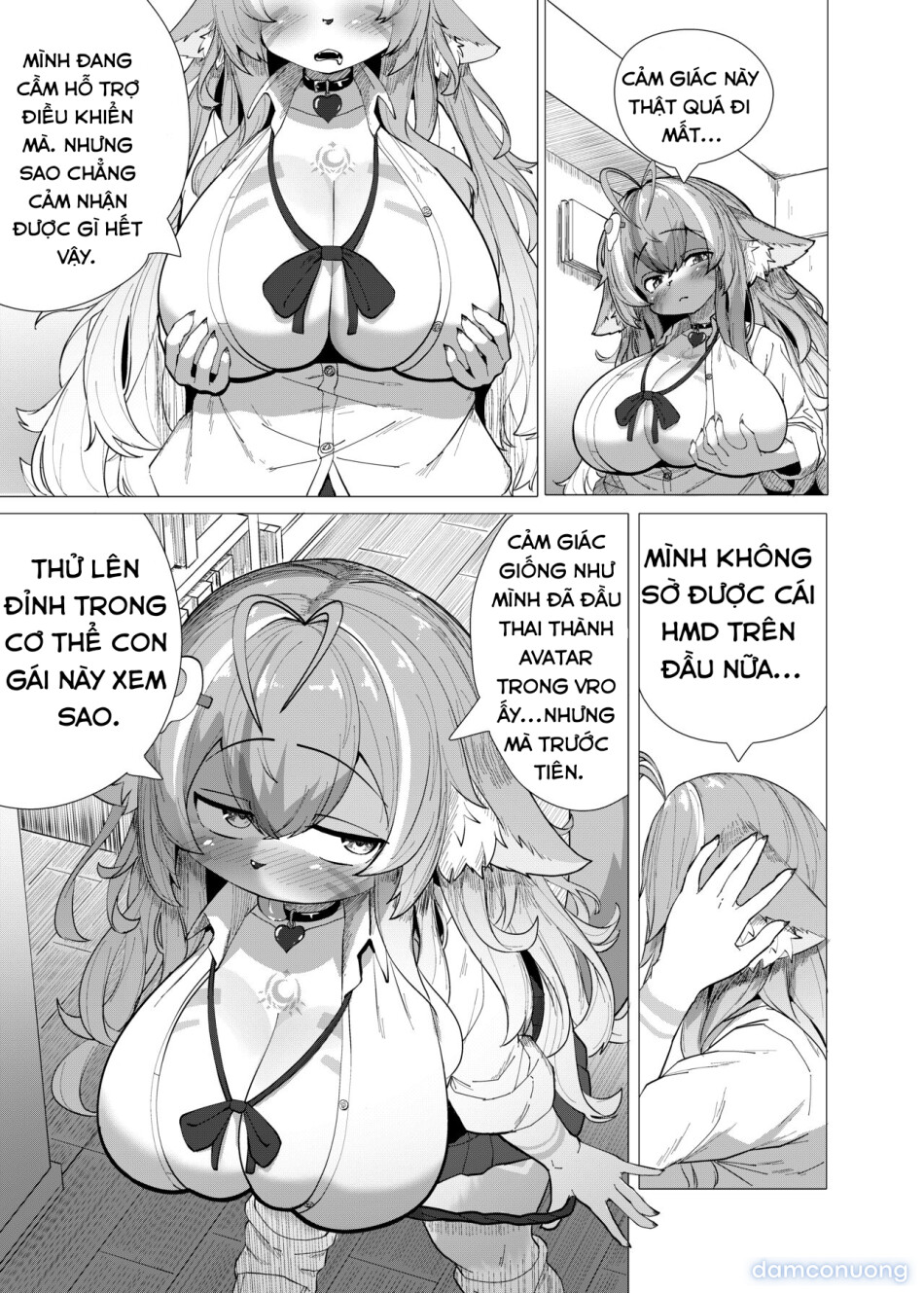 VRChat de Mesukemo ni Tensei?! Zecchou Motomete! Douka Omanko Ikasetekudasai! 