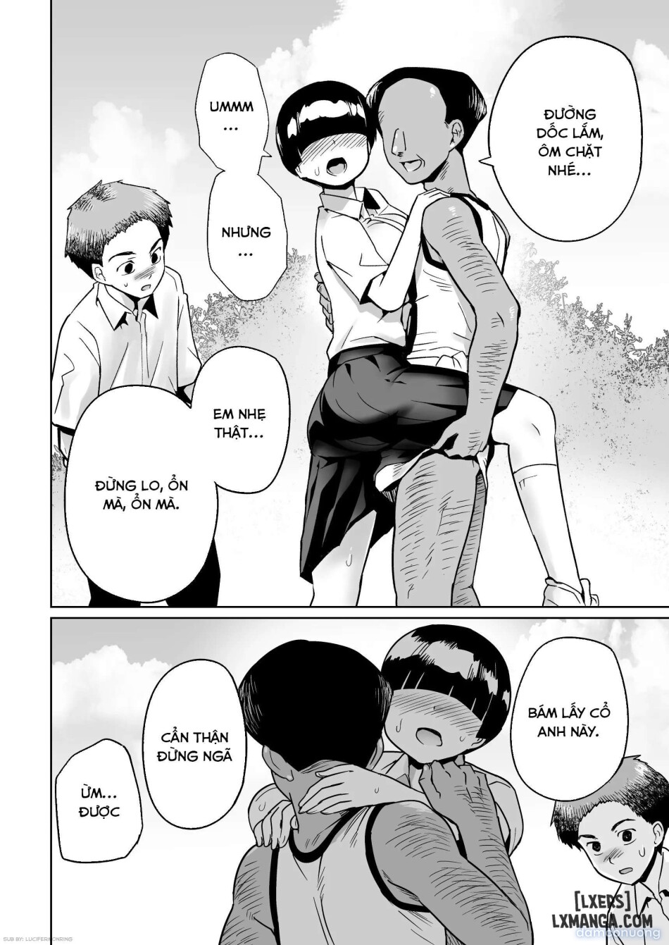 Ono-san on an uninhabited island 