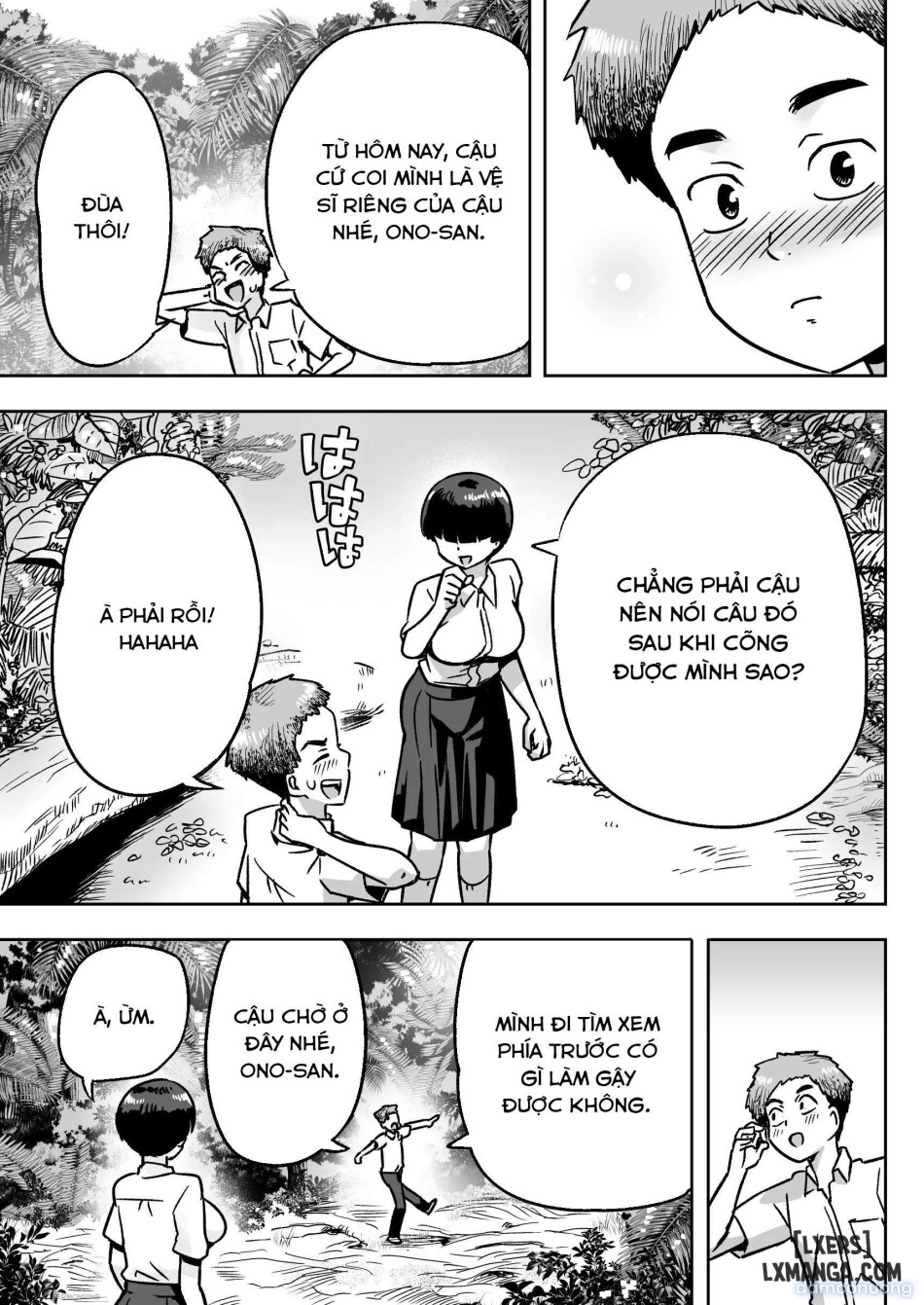 Ono-san on an uninhabited island 