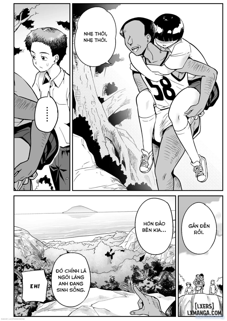 Ono-san on an uninhabited island 