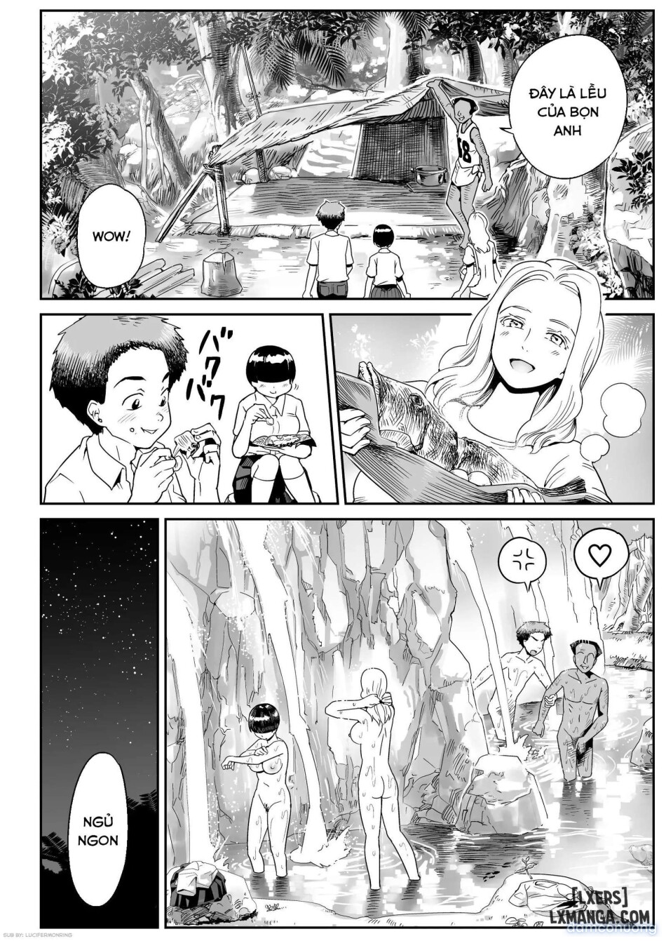 Ono-san on an uninhabited island 