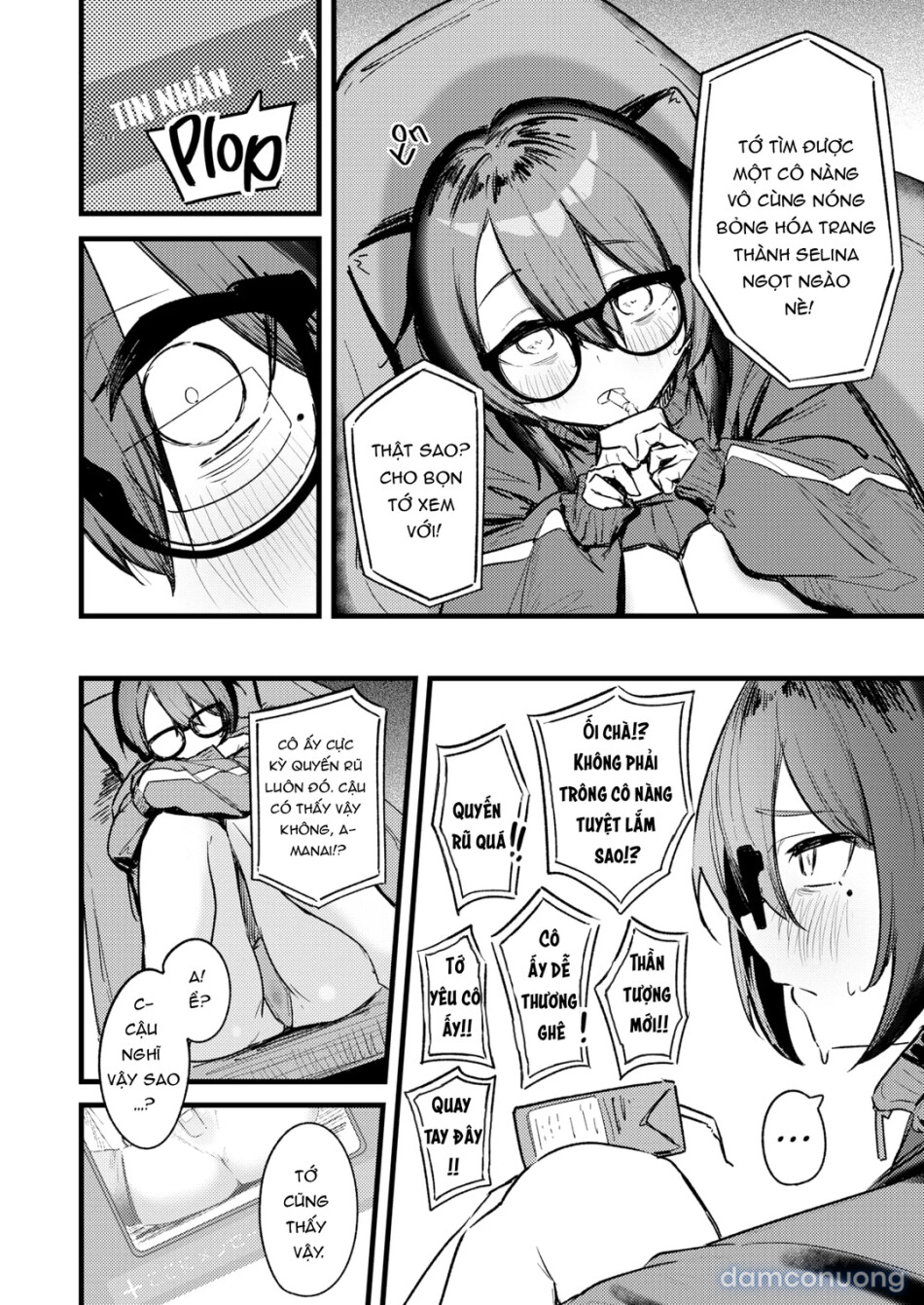 Amanai-san không thể tiến lên! 