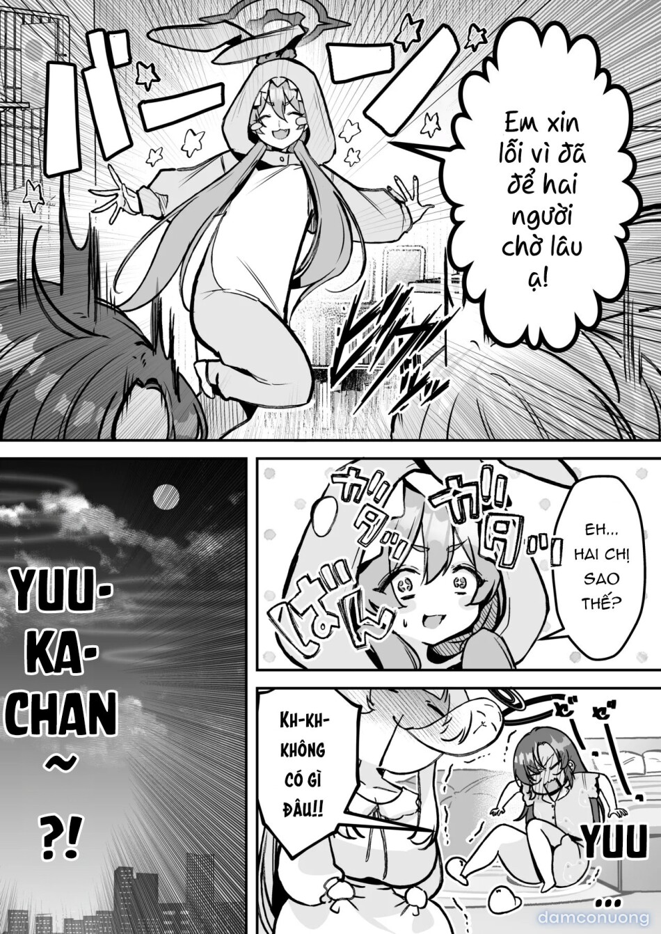 Ở bên Yuuka-chan 