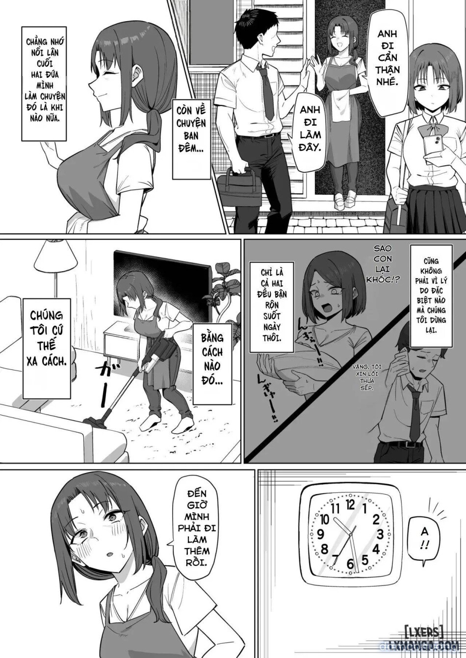 With The Housewife At My Part-Time Job 