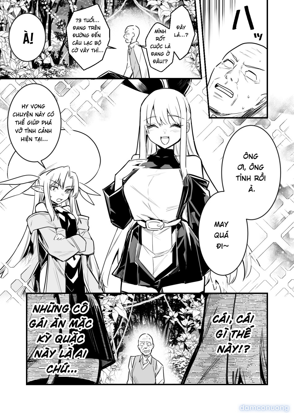 Isekai Teni Shite Kita Sukebe Jii-chan to Kodokuri Shichau Boukensha-chan to Uranaishi-chan 