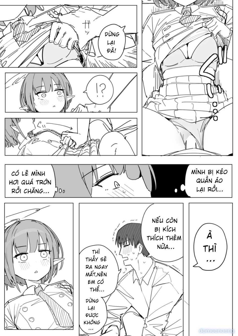 Aoi và sensei 