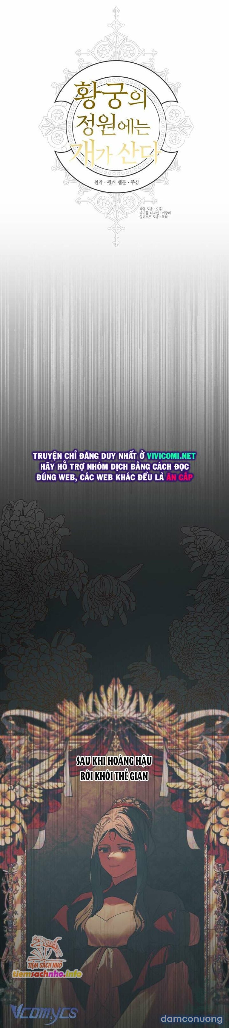 [18+] Chó Sống Trong Khu Vườn Của Hoàng Cung 