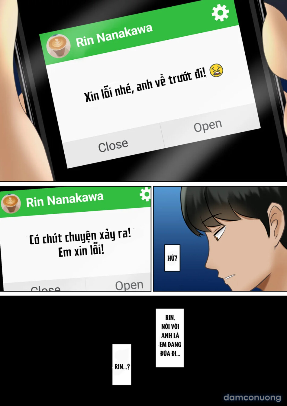 Đoạn clip của bạn gái trong nhóm chat NTR 