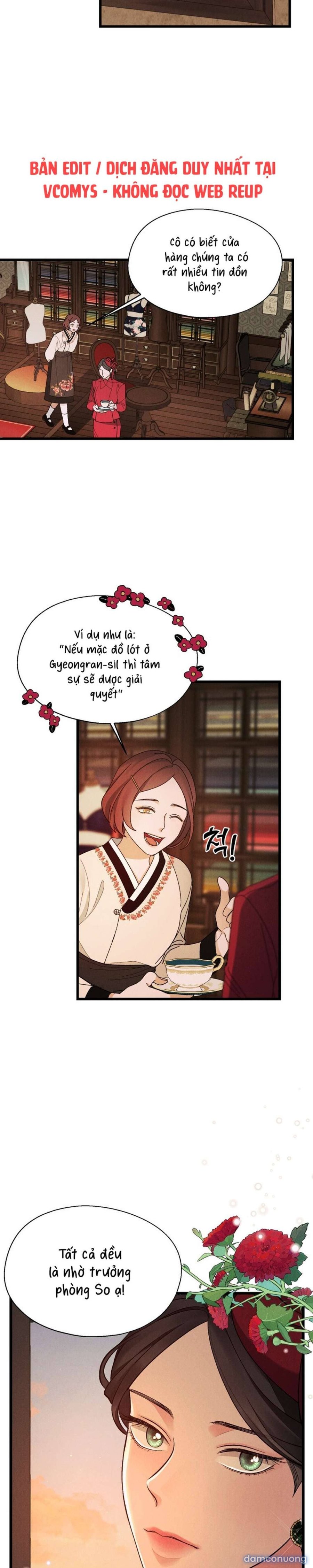 [ 18+ ] Phòng may nội y Gyeongran 