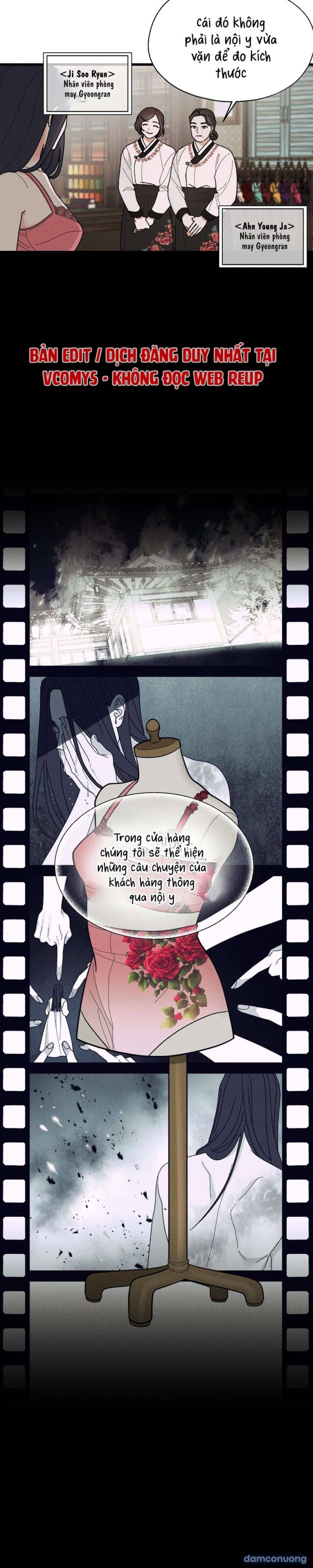 [ 18+ ] Phòng may nội y Gyeongran 