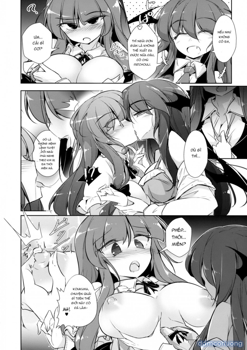 PatchouKoa Nyuuetsu Shujuu Gyakutenda (Touhou Project) 