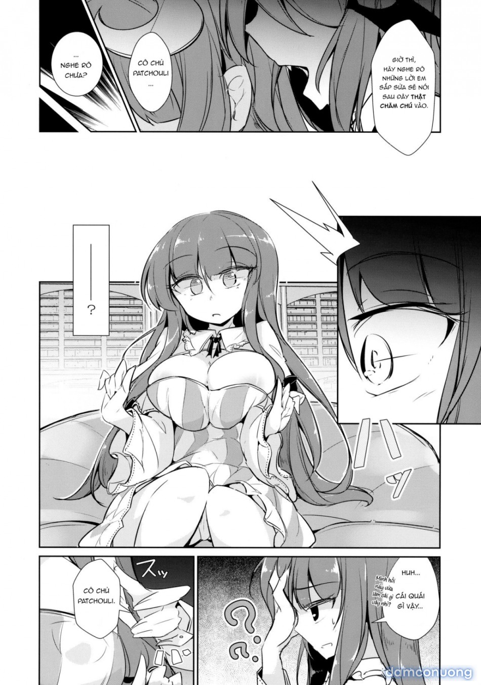 PatchouKoa Nyuuetsu Shujuu Gyakutenda (Touhou Project) 