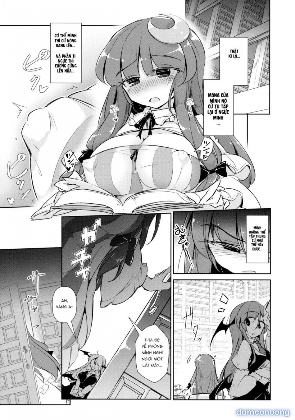 PatchouKoa Nyuuetsu Shujuu Gyakutenda (Touhou Project) 