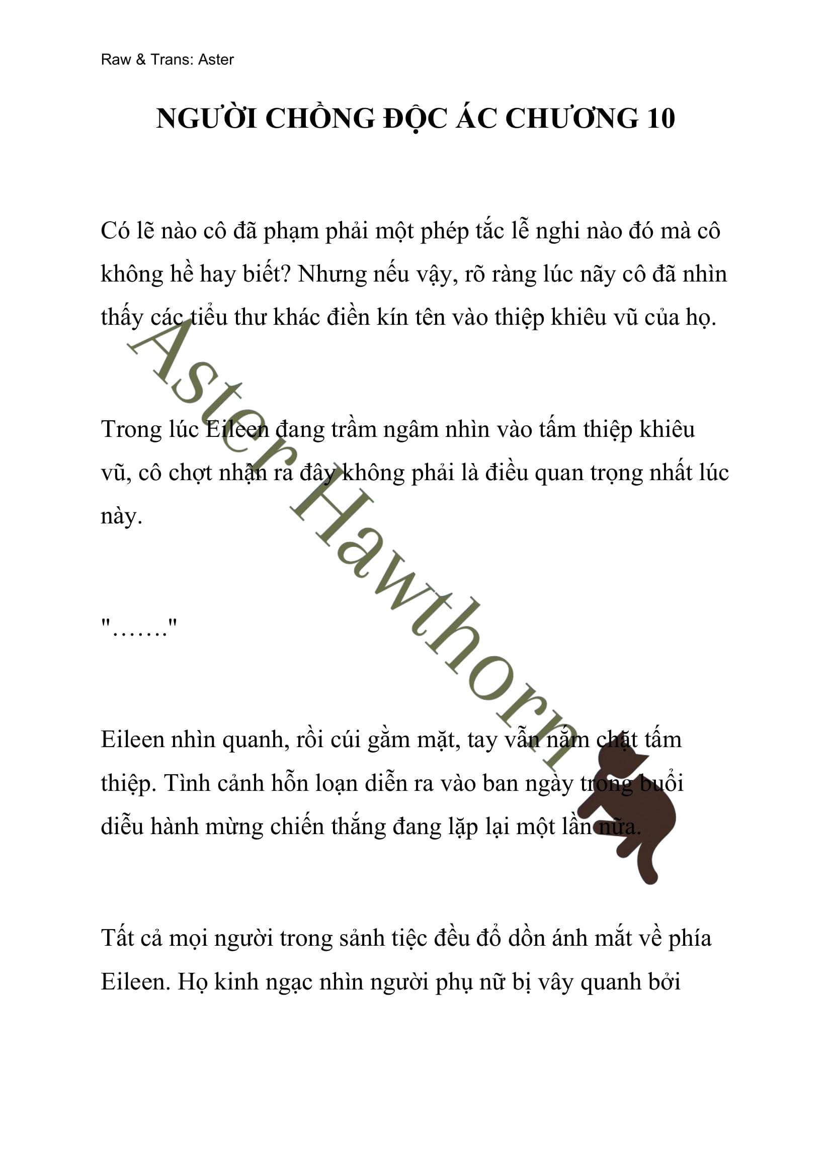 [NOVEL] Người Chồng Độc Ác 