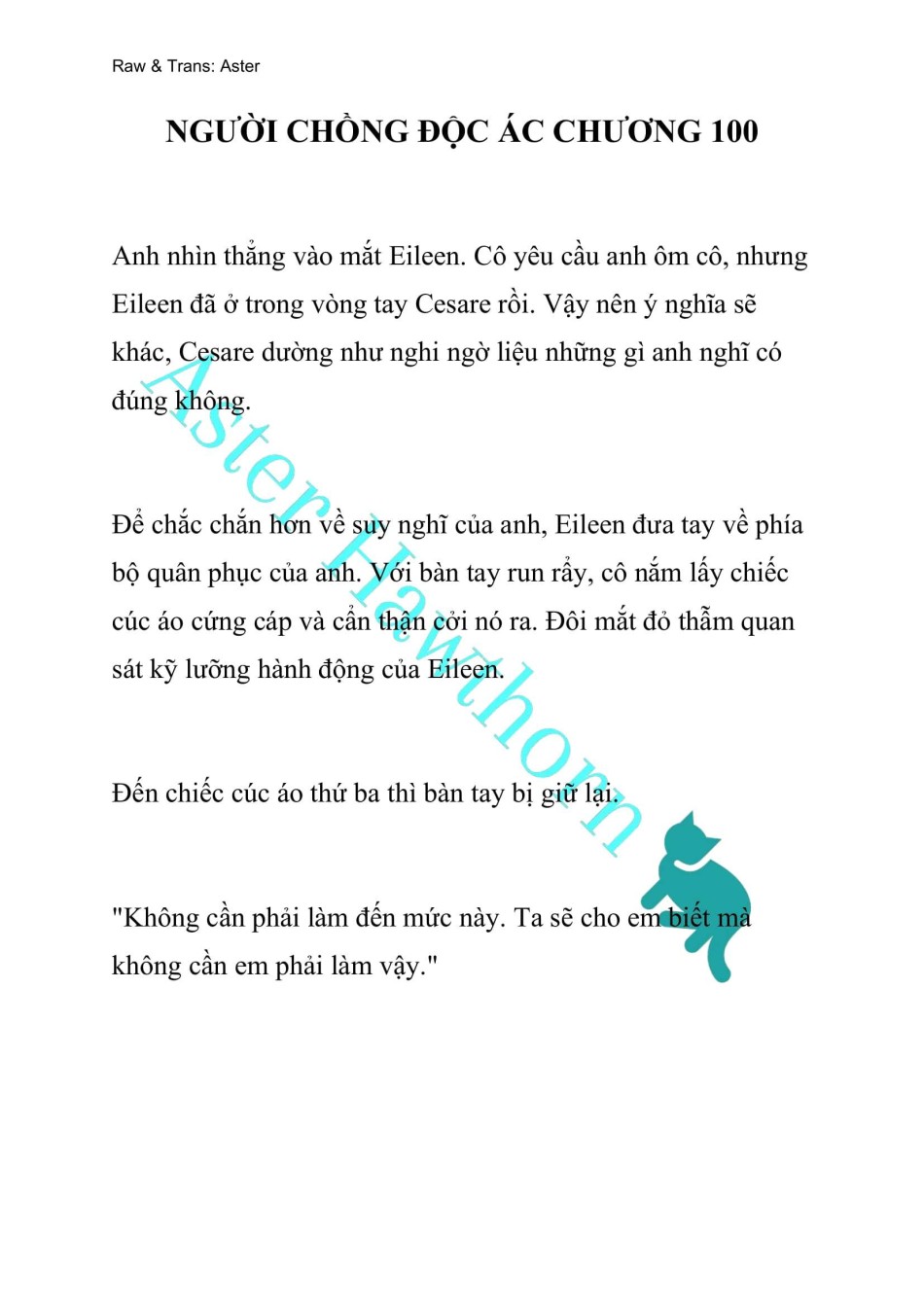 [NOVEL] Người Chồng Độc Ác 