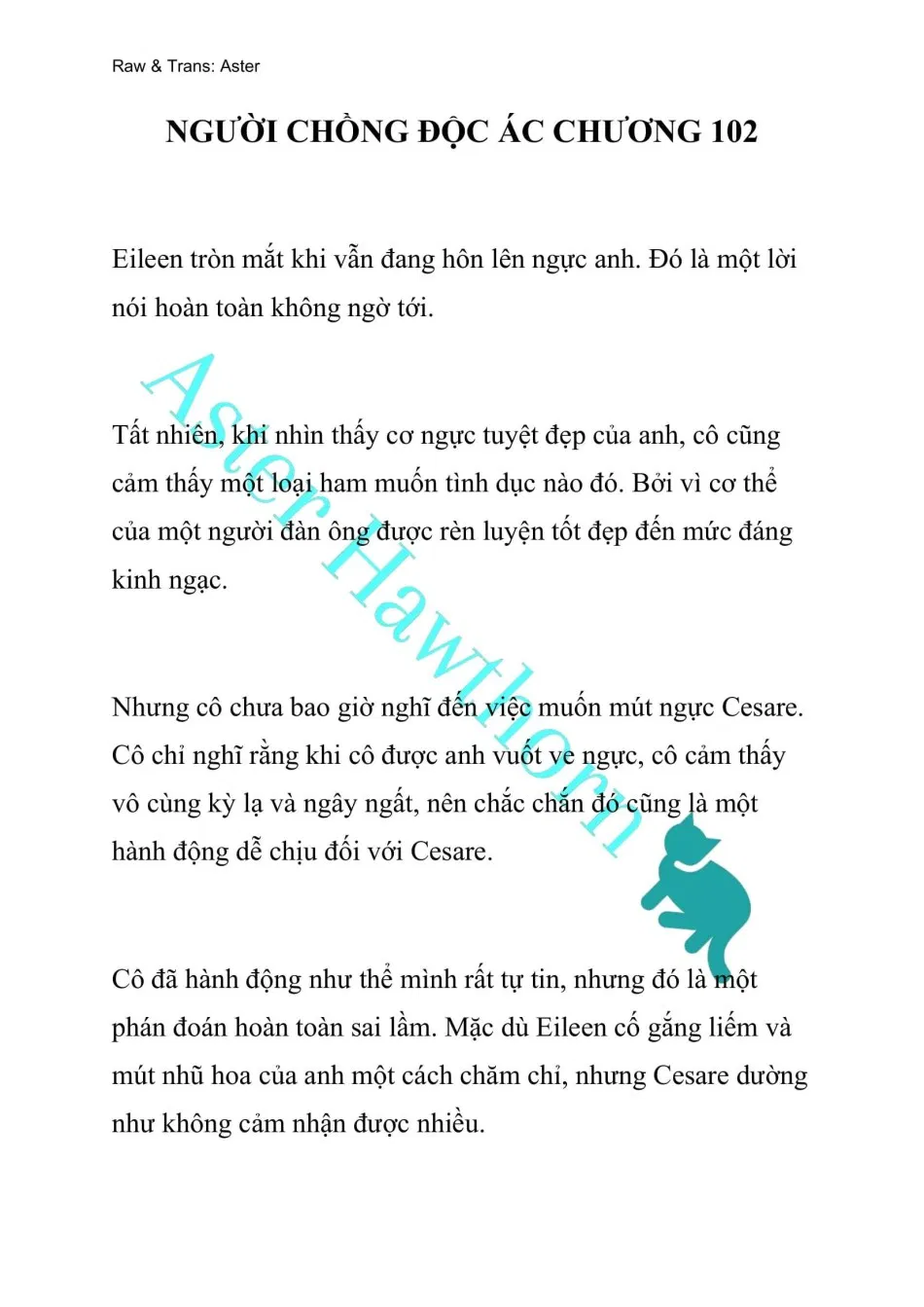 [NOVEL] Người Chồng Độc Ác 