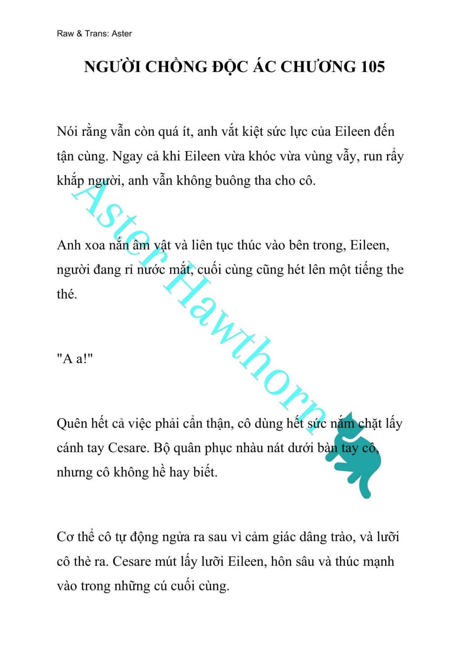 [NOVEL] Người Chồng Độc Ác 