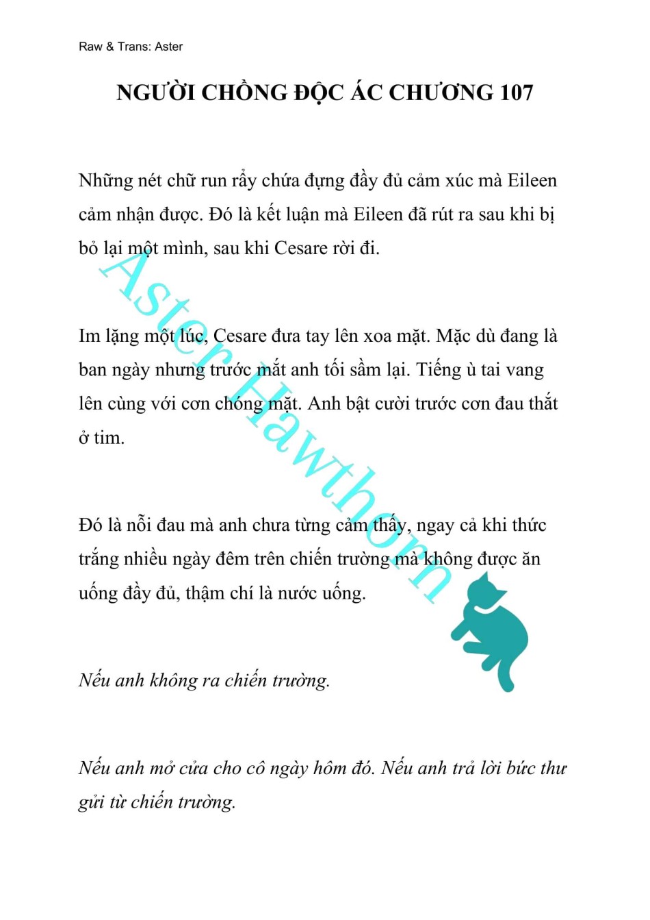 [NOVEL] Người Chồng Độc Ác 