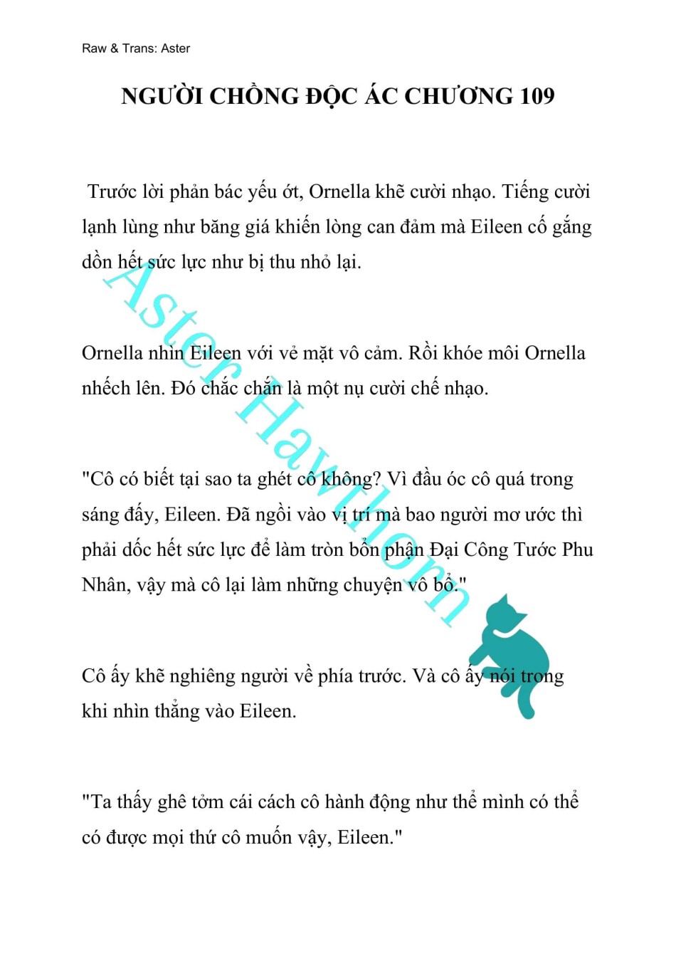 [NOVEL] Người Chồng Độc Ác 