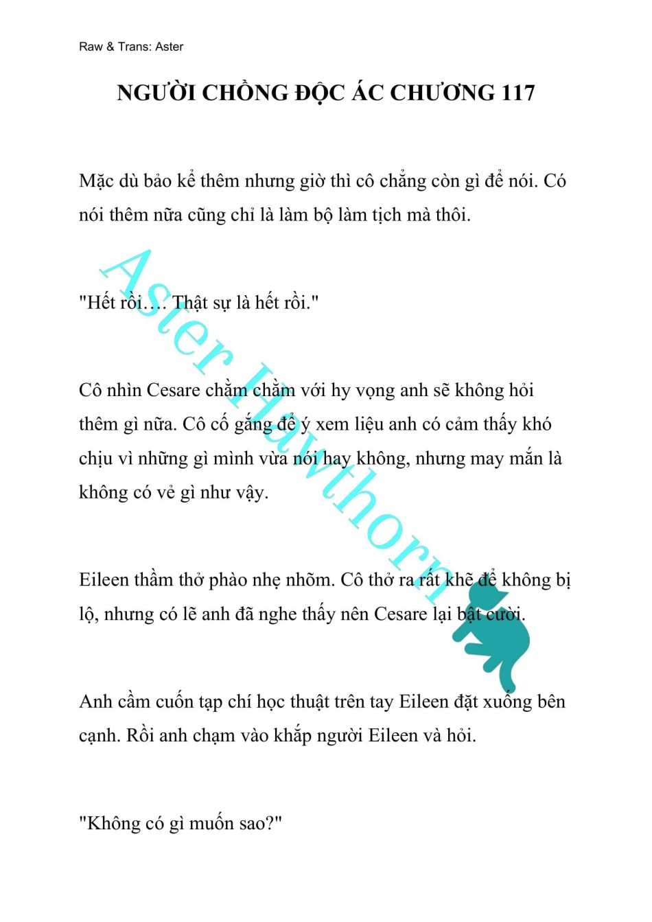 [NOVEL] Người Chồng Độc Ác 
