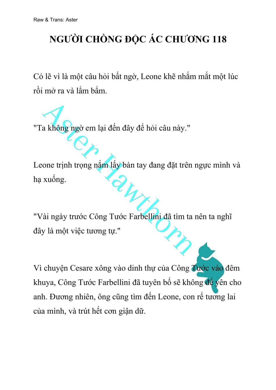 [NOVEL] Người Chồng Độc Ác 