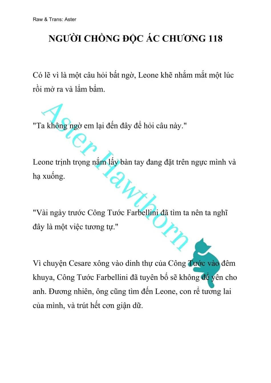 [NOVEL] Người Chồng Độc Ác 