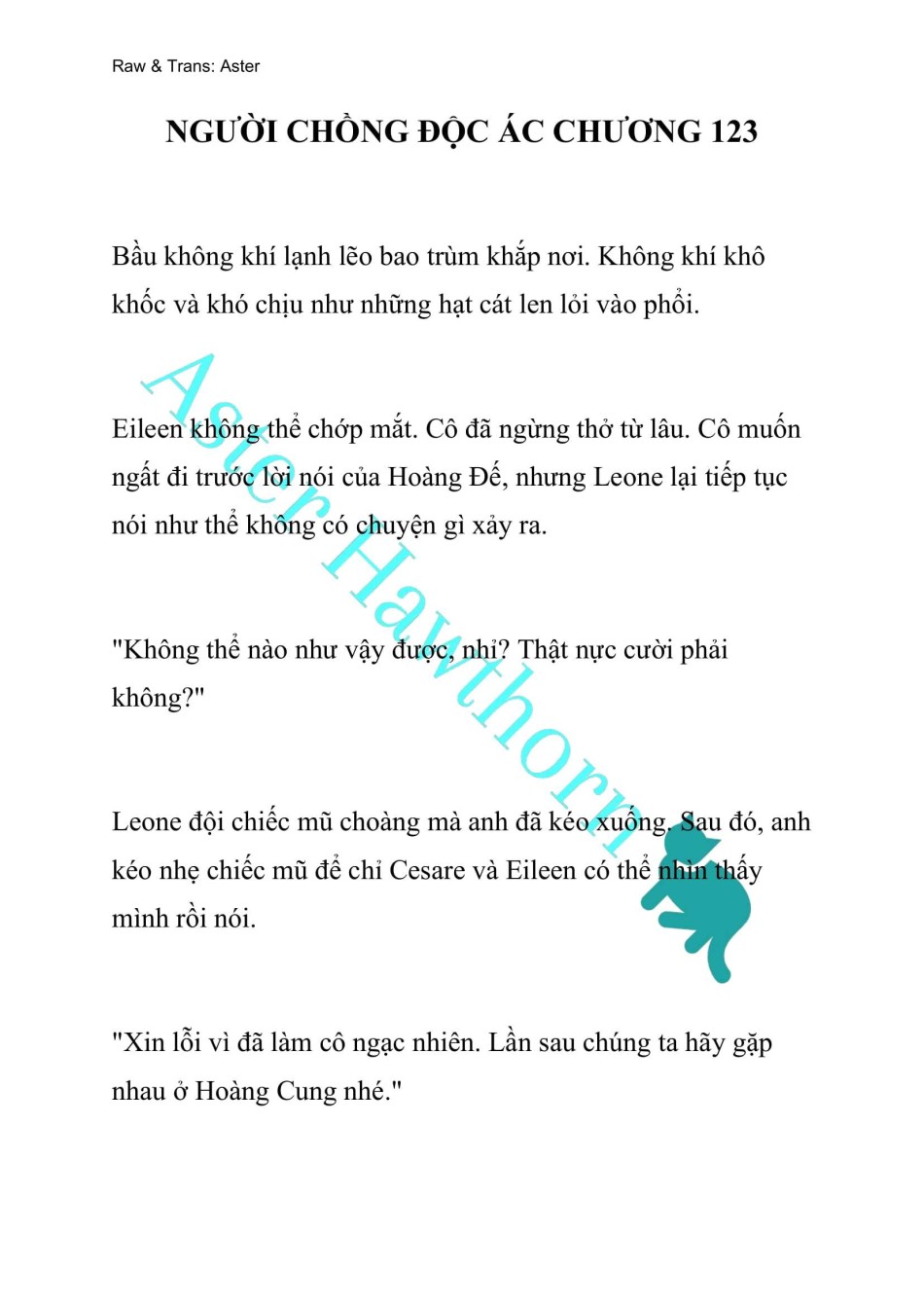[NOVEL] Người Chồng Độc Ác 