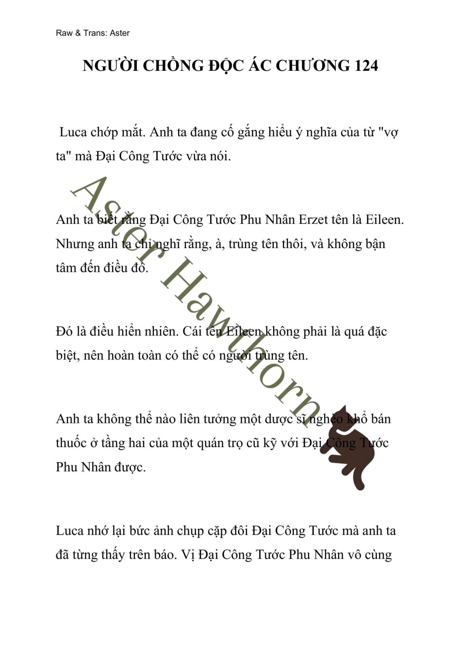 [NOVEL] Người Chồng Độc Ác 